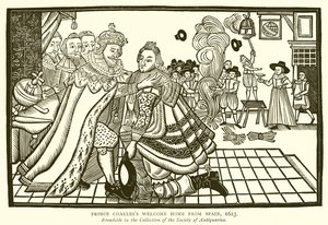 Prinz Karls Heimkehr aus Spanien, 1623