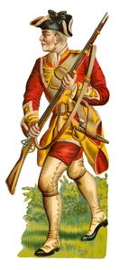 Soldat des 35. Fußregiments zur Zeit von König Georg II. von English School