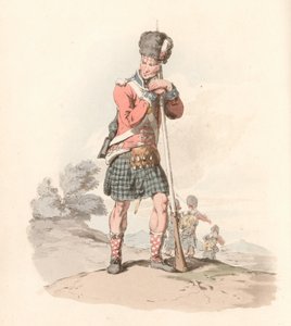 Soldat des 42. Regiments von English School