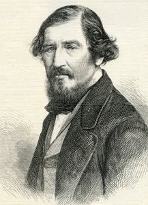 Professor Aytoun (1813-65) aus den Illustrated London News, 19. August 1865 (Stich)