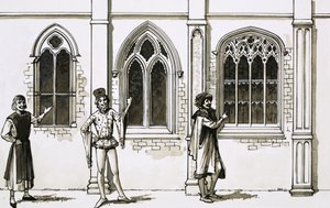 Entwicklung der gotischen Architektur von English School