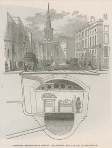 Vorgeschlagene U-Bahn der Metropole von English School