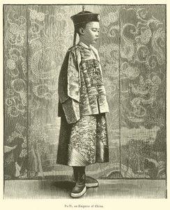 Pu-Yi, Ex-Kaiser von China von English School