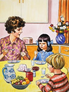 Pudding von English School