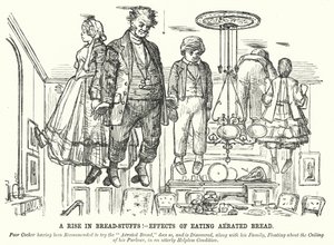 Ein Anstieg der Brotpreise! - Auswirkungen des Verzehrs von belüftetem Brot (Stich) von English School