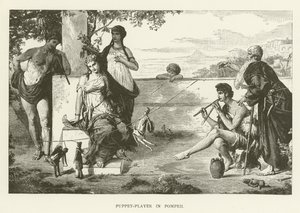 Puppenspieler in Pompeji von English School