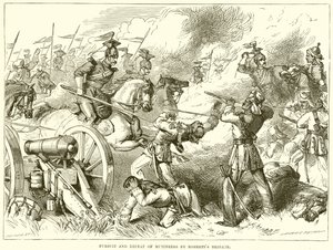 Verfolgung und Niederlage der Meuterer durch Roberts Brigade von English School