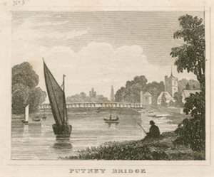 Putney-Brücke, London von English School