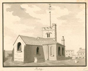 Putney-Kirche, London von English School