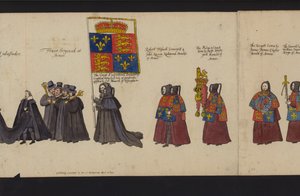 Begräbnisprozession von Königin Elisabeth I.