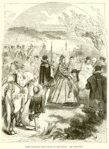 Königin Elisabeth von den Bischöfen anerkannt von English School