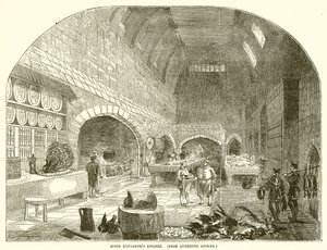 Königin Elisabeths Küche von English School