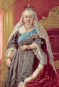 Königin Victorias Diamantenes Jubiläum 1897, Ihre Majestät die Königin von English School