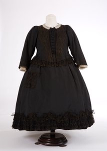 Kleid von Königin Victoria, 1890er Jahre von English School