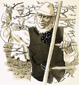 R. D. Blackmore, der Autor von Lorna Doone von English School