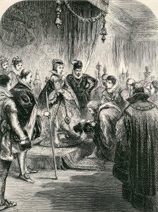 Empfang der ersten russischen Botschaft in England, 1865