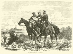 Erkundung in der Nähe von Straßburg, September 1870 von English School