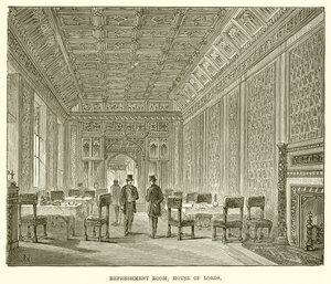 Erfrischungsraum, House of Lords von English School