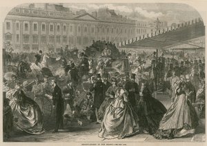 Regent Street, London, in der Saison von English School