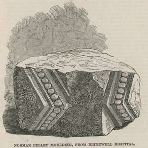 Relikte des Bridewell Krankenhauses
