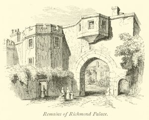 Überreste des Richmond-Palastes von English School