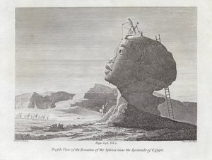 Überreste der Sphinx von English School