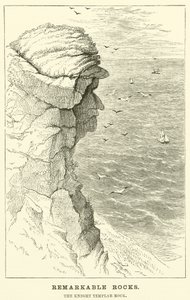 Bemerkenswerte Felsen, der Tempelritter-Felsen