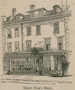 Residenz in der Leadenhall Street, London, von Nicholas Bentley, auch bekannt als Dirty Dick von English School