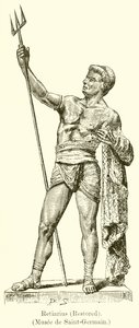 Retiarius (Restauriert) (Museum von Saint-Germain) von English School