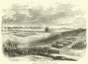 Rückzug der französischen Truppen nach Vincennes, Dezember 1870
