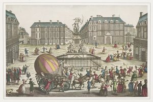 Rückkehr des Charles und Robert Ballons von English School