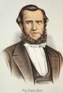 Rev. Roger Price, Illustration aus der Bildausgabe des Lebens und der Entdeckungen von David Livingstone von J. Ewing Richie, veröffentlicht von A. Fullarton & Co., 1876