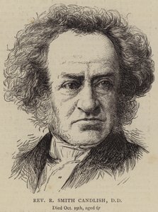 Der Ehrwürdige R. Smith Candlish, DD (Gravur) von English School
