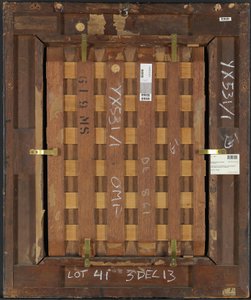 Rückseite des Porträts von Königin Elisabeth I.