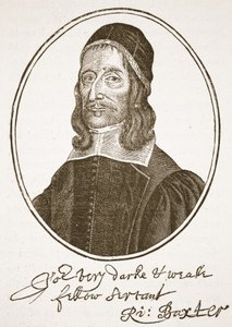Richard Baxter, Illustration aus Die Kirche von England: Eine Geschichte für das Volk von H.D.M. Spence-Jones, veröffentlicht um 1910