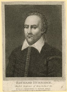 Richard Burbadge, der erste Darsteller von König Richard III von English School