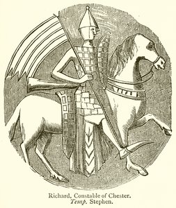 Richard, Konstabler von Chester. Zeit Stephen von English School