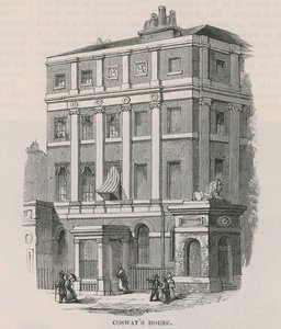 Richard Cosways Haus, Stratford Place, Oxford Street, London von English School