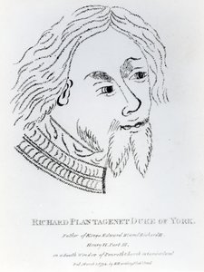 Richard von York, 3. Herzog von York, veröffentlicht 1792 von English School