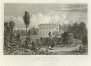 Riffens, Essex, der Sitz von Spencer Phillips, Esquire von English School