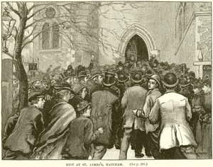 Aufruhr in St. James, Hatcham von English School