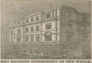 Rippon und Burtons Lagerhaus, 39 Oxford Street von English School