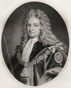 Robert Harley, graviert von Maddox, Illustration aus 
