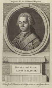 Robert Lord Clive, Baron von Plassey von English School