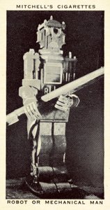 Roboter oder Mechanischer Mann von English School