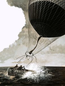 Rosemary Mudie und ihr Ehemann versuchen eine transatlantische Überquerung mit einem Ballon