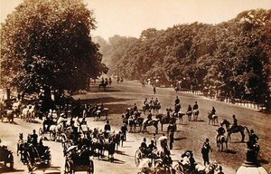 Rotten Row, um 1880