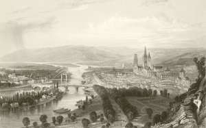 Rouen an der Seine von English School