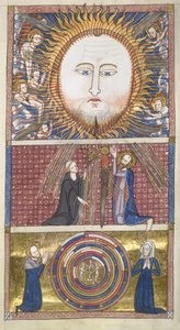 Christus die Sonne zieht Seelen an, aus Ome Bonum von James le Palmer von English School