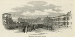 Königliche Marinekaserne in Woolwich von English School